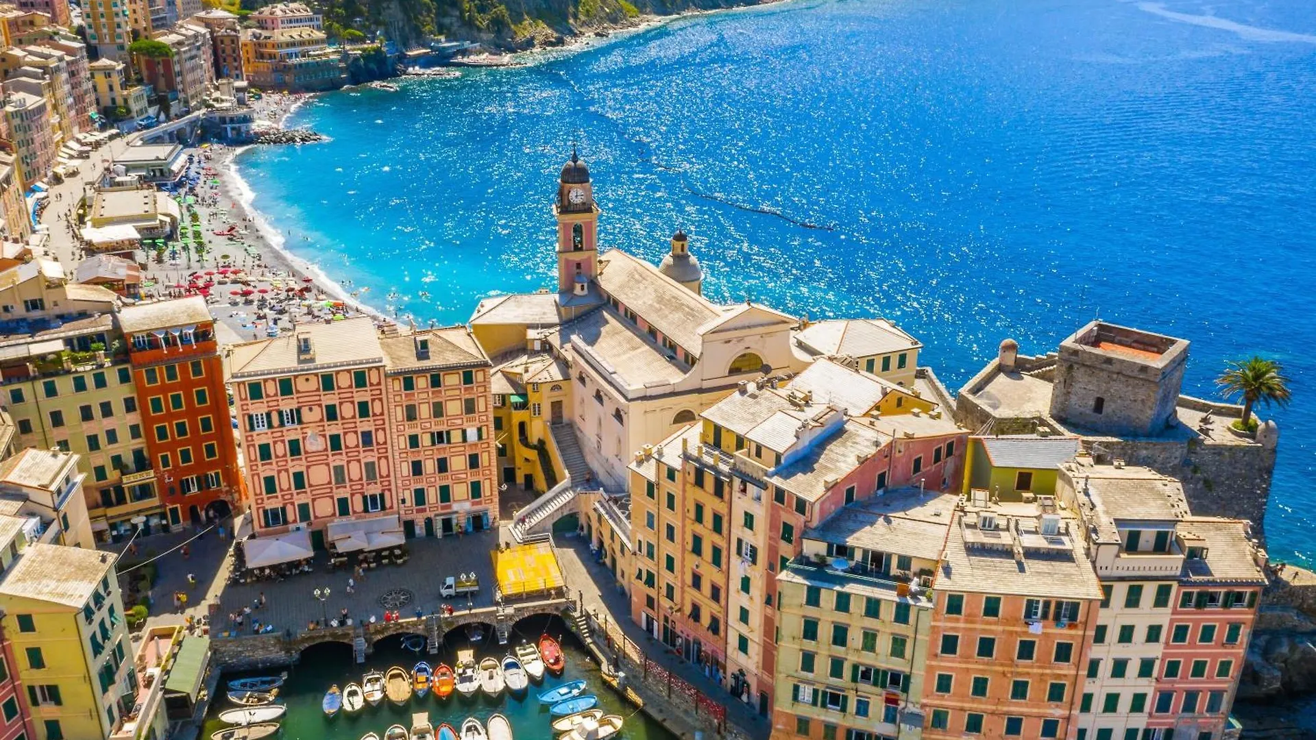 Sea View Apartment Camogli Hill - Happy Rentals Italien