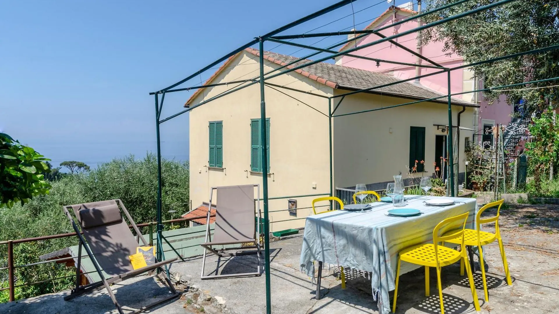 Sea View Apartment Camogli Hill - Happy Rentals